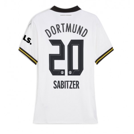Borussia Dortmund Marcel Sabitzer #20 Derde tenue Dames 2024-25 Korte Mouw