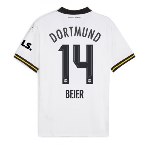Borussia Dortmund Maximilian Beier #14 Derde tenue 2024-25 Korte Mouw