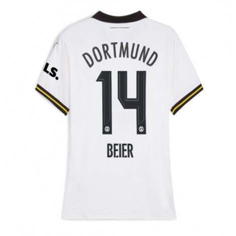 Borussia Dortmund Maximilian Beier #14 Derde tenue Dames 2024-25 Korte Mouw