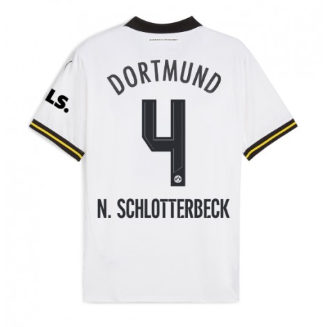 Borussia Dortmund Nico Schlotterbeck #4 Derde tenue 2024-25 Korte Mouw