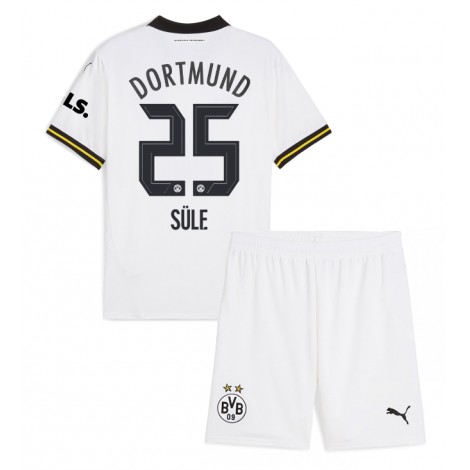 Borussia Dortmund Niklas Sule #25 Derde tenue Kids 2024-25 Korte Mouw (+ Korte broeken)