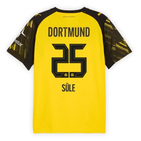 Borussia Dortmund Niklas Sule #25 Thuis tenue 2025-26 Korte Mouw