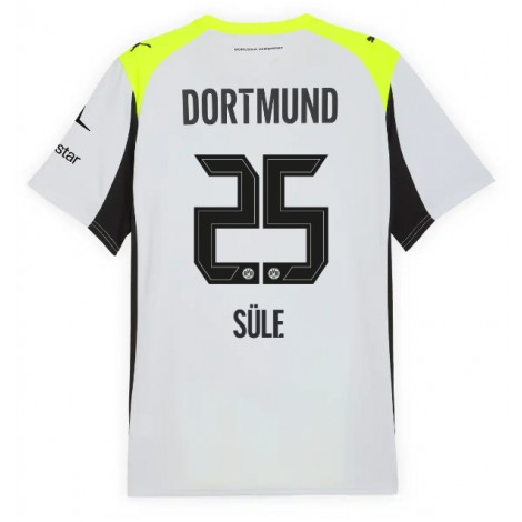 Borussia Dortmund Niklas Sule #25 Uit tenue 2025-26 Korte Mouw