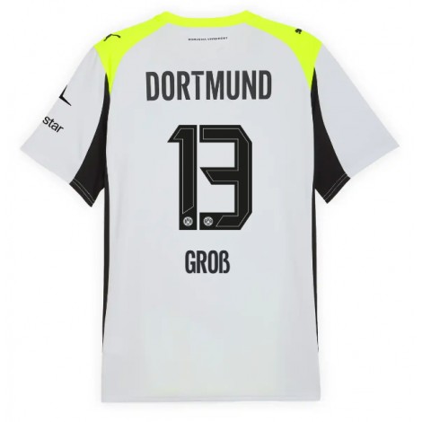Borussia Dortmund Pascal Gross #13 Uit tenue 2025-26 Korte Mouw