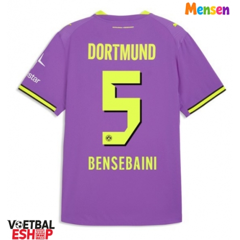 Borussia Dortmund Ramy Bensebaini #5 Derde tenue 2026-27 Korte Mouw