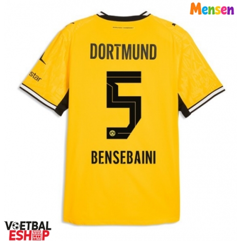 Borussia Dortmund Ramy Bensebaini #5 Thuis tenue 2026-27 Korte Mouw