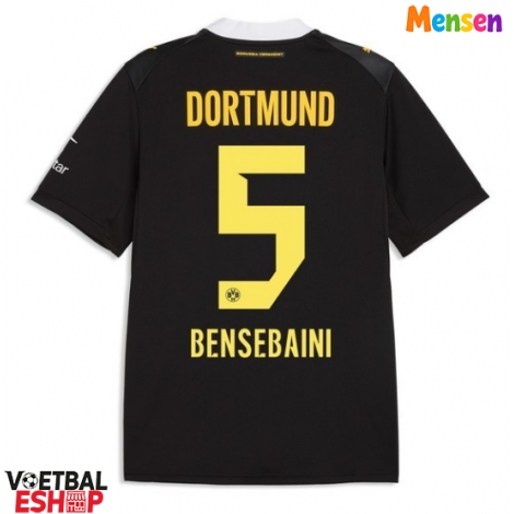 Borussia Dortmund Ramy Bensebaini #5 Uit tenue 2026-27 Korte Mouw