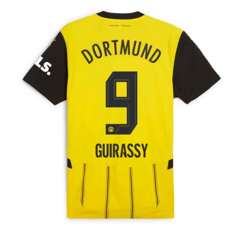 Borussia Dortmund Serhou Guirassy #9 Thuis tenue 2024-25 Korte Mouw