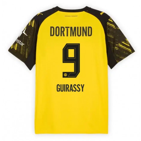 Borussia Dortmund Serhou Guirassy #9 Thuis tenue 2025-26 Korte Mouw
