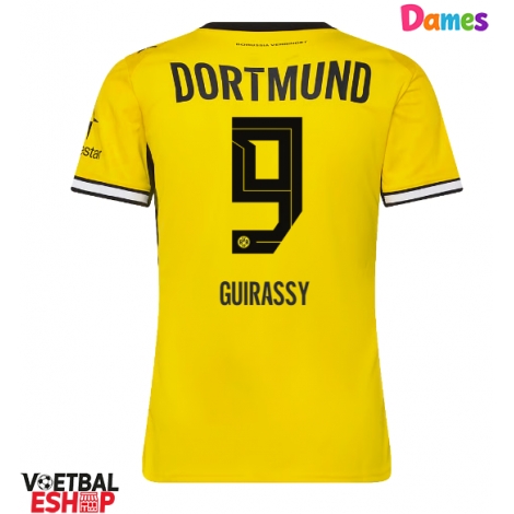 Borussia Dortmund Serhou Guirassy #9 Thuis tenue Dames 2026-27 Korte Mouw