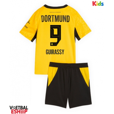 Borussia Dortmund Serhou Guirassy #9 Thuis tenue Kids 2026-27 Korte Mouw (+ Korte broeken)