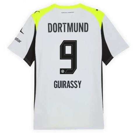 Borussia Dortmund Serhou Guirassy #9 Uit tenue 2025-26 Korte Mouw