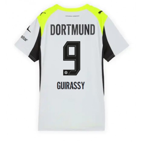 Borussia Dortmund Serhou Guirassy #9 Uit tenue Dames 2025-26 Korte Mouw