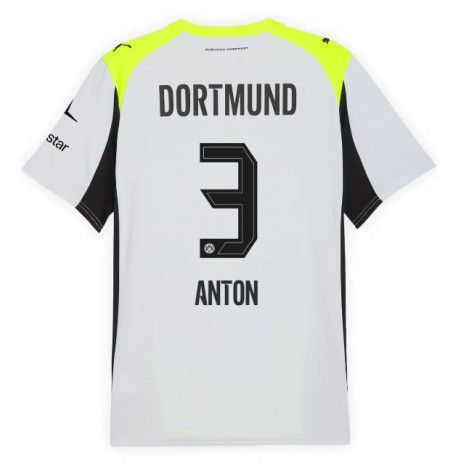 Borussia Dortmund Waldemar Anton #3 Uit tenue 2025-26 Korte Mouw