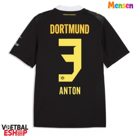 Borussia Dortmund Waldemar Anton #3 Uit tenue 2026-27 Korte Mouw