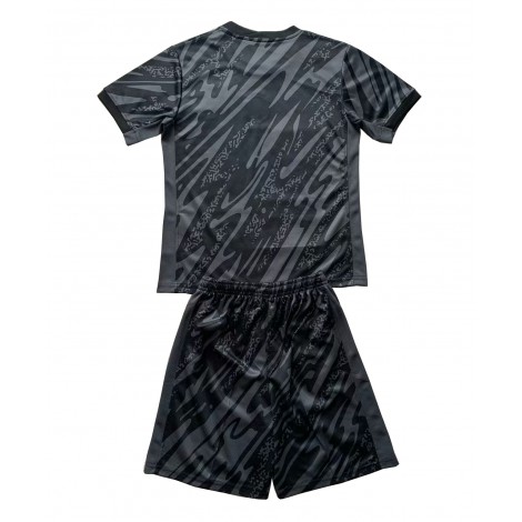 Brazilië Keeper Uit tenue Kids Copa America 2024 Korte Mouw (+ Korte broeken)