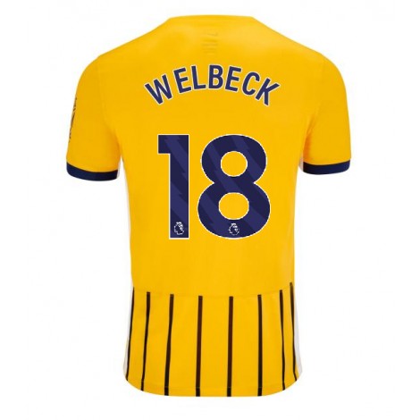Brighton Danny Welbeck #18 Derde tenue 2025-26 Korte Mouw Brighton Danny Welbeck #18 Derde tenue 2025-26 Korte Mouw