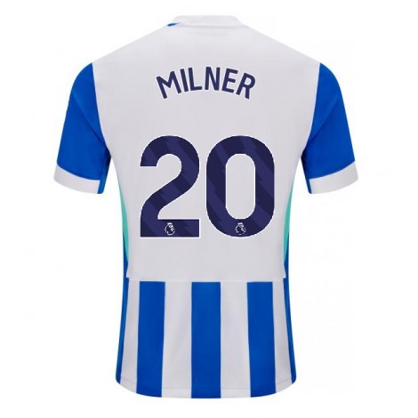 Brighton James Milner #20 Thuis tenue 2025-26 Korte Mouw Brighton James Milner #20 Thuis tenue 2025-26 Korte Mouw
