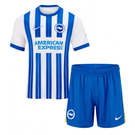 Brighton Pervis Estupinan #30 Thuis tenue Kids 2024-25 Korte Mouw (+ Korte broeken)