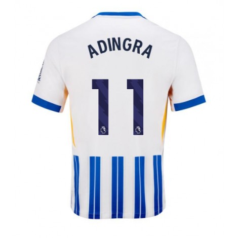 Brighton Simon Adingra #11 Thuis tenue 2024-25 Korte Mouw Brighton Simon Adingra #11 Thuis tenue 2024-25 Korte Mouw