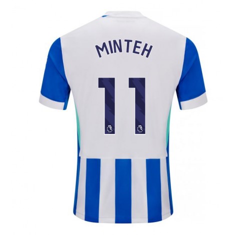 Brighton Yankuba Minteh #11 Thuis tenue 2025-26 Korte Mouw Brighton Yankuba Minteh #11 Thuis tenue 2025-26 Korte Mouw