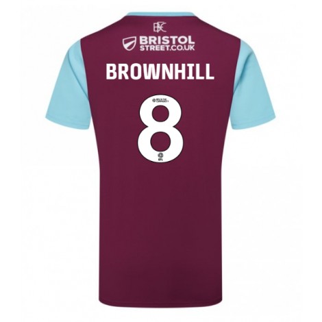 Burnley Josh Brownhill #8 Thuis tenue 2024-25 Korte Mouw Burnley Josh Brownhill #8 Thuis tenue 2024-25 Korte Mouw
