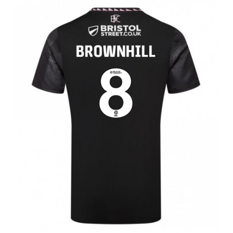 Burnley Josh Brownhill #8 Uit tenue 2024-25 Korte Mouw Burnley Josh Brownhill #8 Uit tenue 2024-25 Korte Mouw