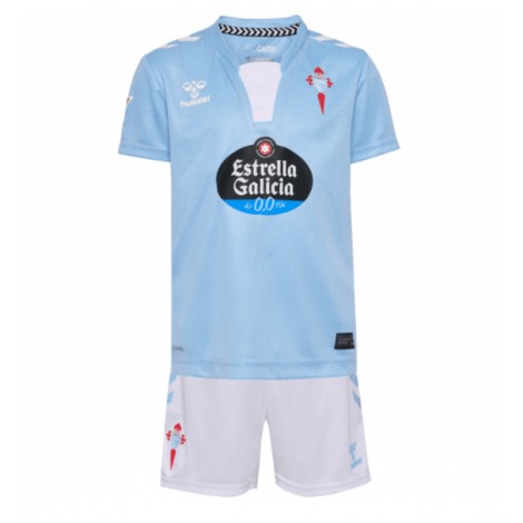 Celta Vigo Thuis tenue Kids 2024-25 Korte Mouw (+ Korte broeken)