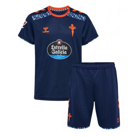 Celta Vigo Uit tenue Kids 2024-25 Korte Mouw (+ Korte broeken)