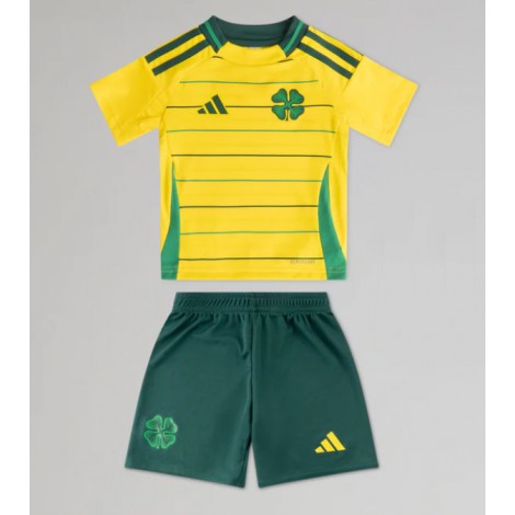 Celtic Uit tenue Kids 2024-25 Korte Mouw (+ Korte broeken)