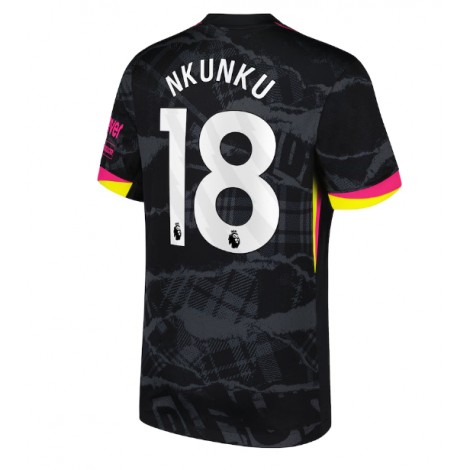 Chelsea Christopher Nkunku #18 Derde tenue 2024-25 Korte Mouw Chelsea Christopher Nkunku #18 Derde tenue 2024-25 Korte Mouw