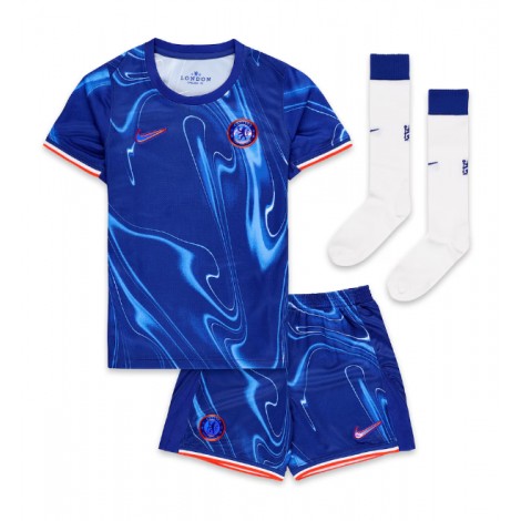 Chelsea Cole Palmer #20 Thuis tenue Kids 2024-25 Korte Mouw (+ Korte broeken)