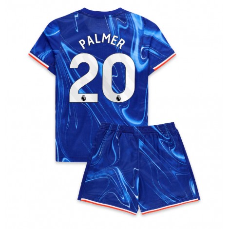 Chelsea Cole Palmer #20 Thuis tenue Kids 2024-25 Korte Mouw (+ Korte broeken)