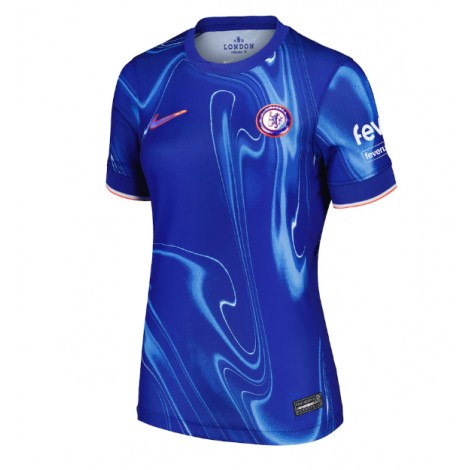 Chelsea Enzo Fernandez #8 Thuis tenue Dames 2024-25 Korte Mouw Chelsea Enzo Fernandez #8 Thuis tenue Dames 2024-25 Korte Mouw