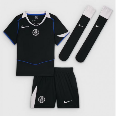 Chelsea Estevao Willian #41 Derde tenue Kids 2025-26 Korte Mouw (+ Korte broeken)