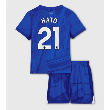 Chelsea Jorrel Hato #21 Thuis tenue Kids 2025-26 Korte Mouw (+ Korte broeken)