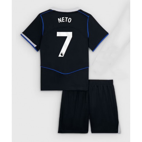 Chelsea Pedro Neto #7 Derde tenue Kids 2025-26 Korte Mouw (+ Korte broeken)