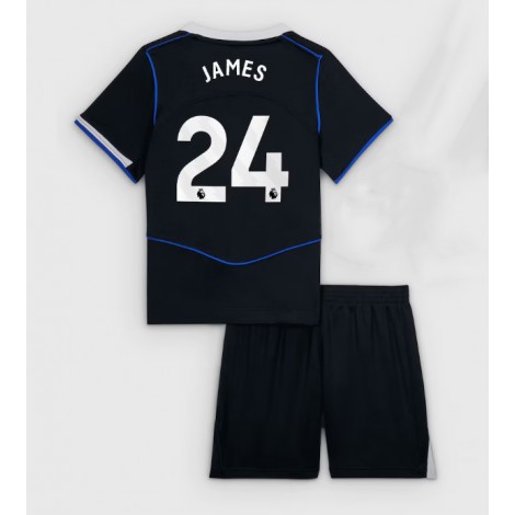 Chelsea Reece James #24 Derde tenue Kids 2025-26 Korte Mouw (+ Korte broeken)