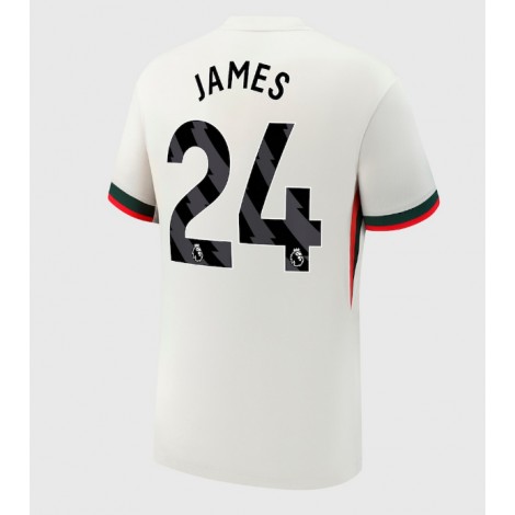 Chelsea Reece James #24 Uit tenue 2025-26 Korte Mouw Chelsea Reece James #24 Uit tenue 2025-26 Korte Mouw