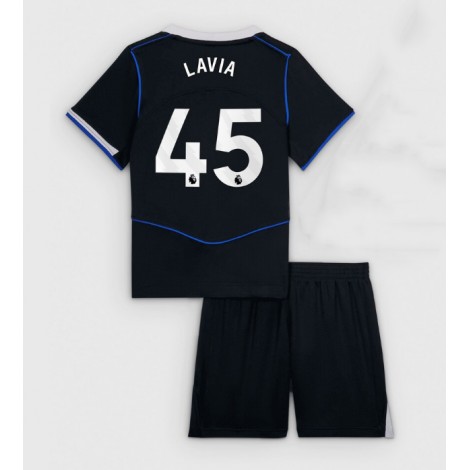 Chelsea Romeo Lavia #45 Derde tenue Kids 2025-26 Korte Mouw (+ Korte broeken)