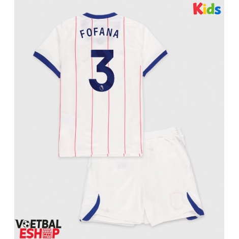 Chelsea Wesley Fofana #3 Derde tenue Kids 2026-27 Korte Mouw (+ Korte broeken)