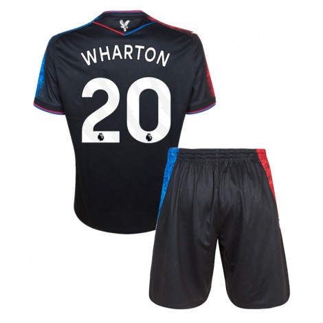Crystal Palace Adam Wharton #20 Derde tenue Kids 2024-25 Korte Mouw (+ Korte broeken)