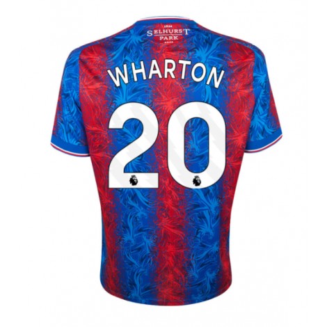 Crystal Palace Adam Wharton #20 Thuis tenue 2024-25 Korte Mouw Crystal Palace Adam Wharton #20 Thuis tenue 2024-25 Korte Mouw