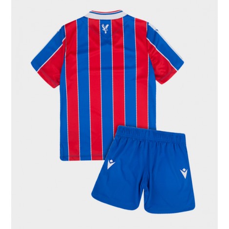 Crystal Palace Thuis tenue Kids 2025-26 Korte Mouw (+ Korte broeken)