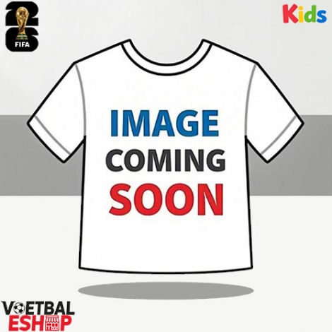 DR Congo Yoane Wissa #7 Uit tenue Kids WK 2026 Korte Mouw (+ Korte broeken)