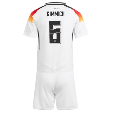 Duitsland Joshua Kimmich #6 Thuis tenue Kids EK 2024 Korte Mouw (+ Korte broeken)