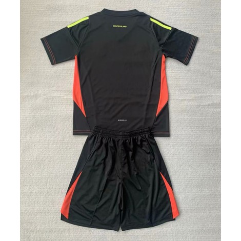 Duitsland Keeper Thuis tenue Kids EK 2024 Korte Mouw (+ Korte broeken)