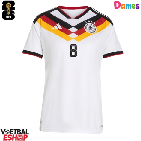 Duitsland Leon Goretzka #8 Thuis tenue Dames WK 2026 Korte Mouw