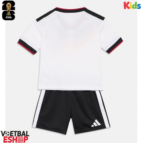 Duitsland Thuis tenue Kids WK 2026 Korte Mouw (+ Korte broeken)