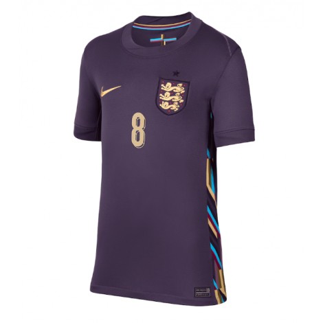 Engeland Alexander-Arnold #8 Uit tenue Dames EK 2024 Korte Mouw Engeland Alexander-Arnold #8 Uit tenue Dames EK 2024 Korte Mouw
